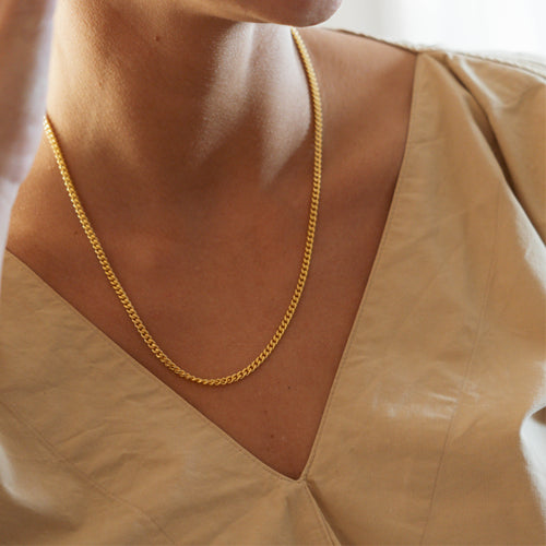 Thick Chain Necklace 50 cm