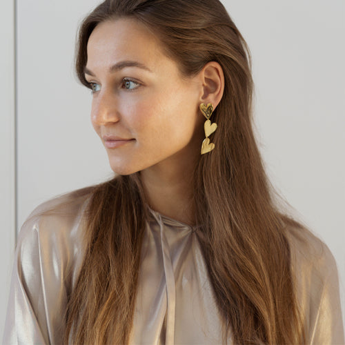 Heart Letter LOVE Stud Earring (one piece)