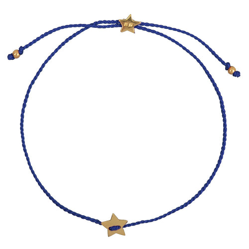 B2316 Gold KOBALT Plain Star Bracelet KOBALT Gold Plated