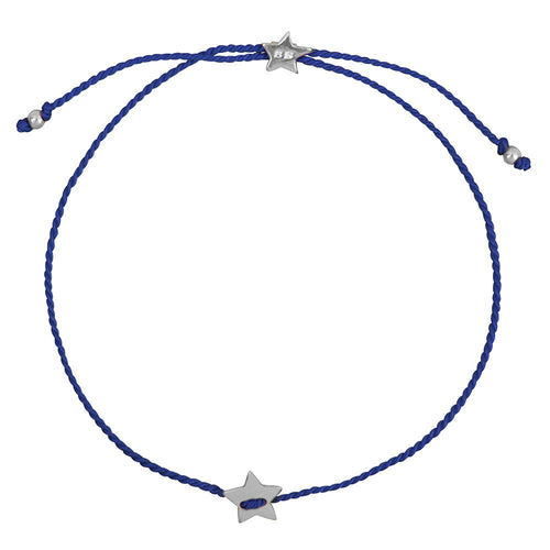 B2316 Silver KOBALT Plain Star Bracelet KOBALT Silver