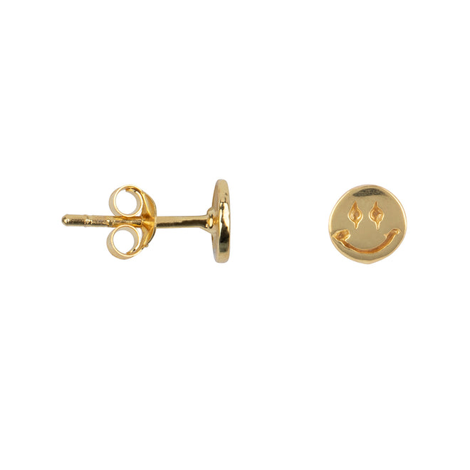 Smiley Stud Earring