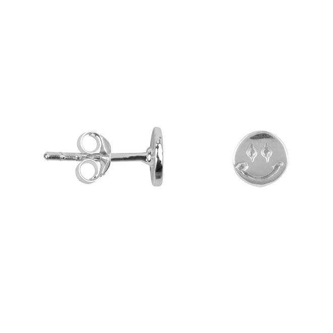 Smiley Stud Earring