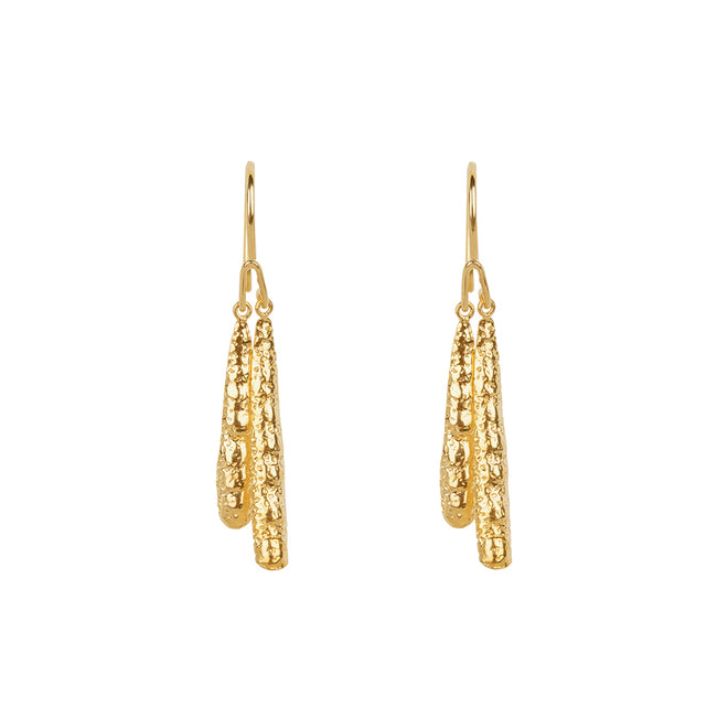 Double Seed Hook Earring