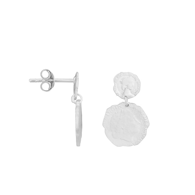 Ten Cent Double Stud Earring