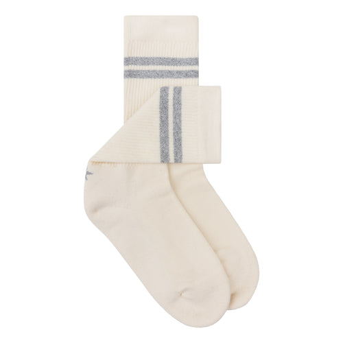 Sock Off-white Silver Stripes