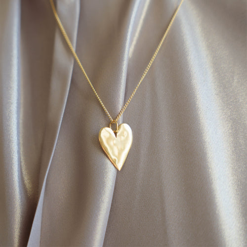 Heart Necklace 60 cm