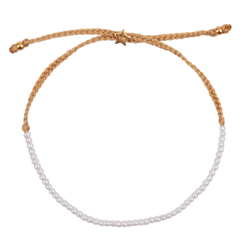 One Row Pearl Bracelet