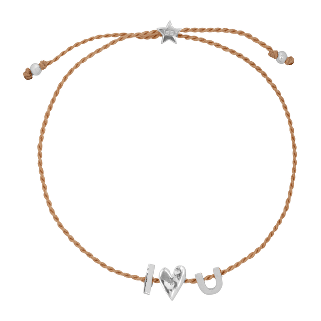 I love you Rope Bracelet