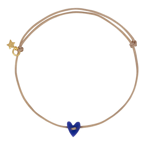 Heart Rope Bracelet Purple