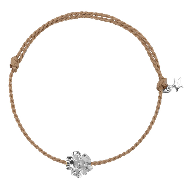 Medium Folded Flower Rope Bracelet