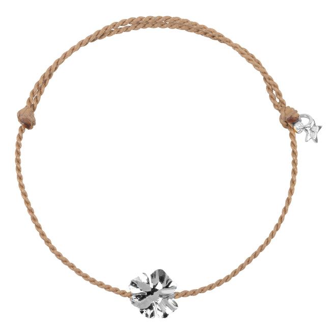 Medium Folded Clover Rope Bracelet
