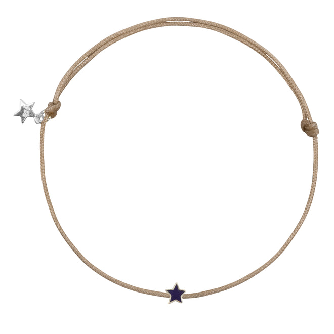 Star S Rope Bracelet Kobalt 