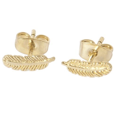 Little Feather Stud Earring