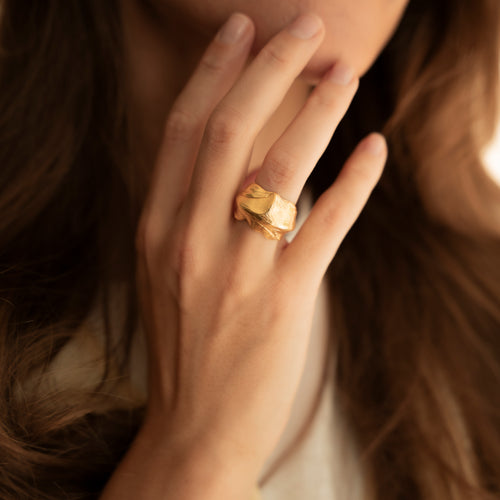 Chunky Fine Rib Ring