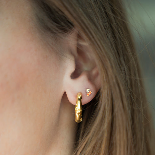 Bamboo Stud Earring