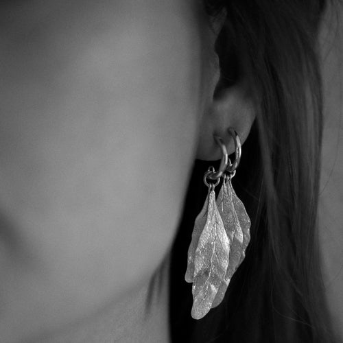 Three Leafs Stud Earring