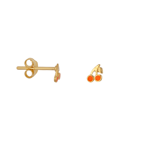 Mini Cherry Stud Earring