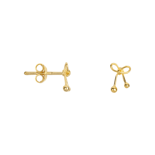 Mini Bow Stud Earring