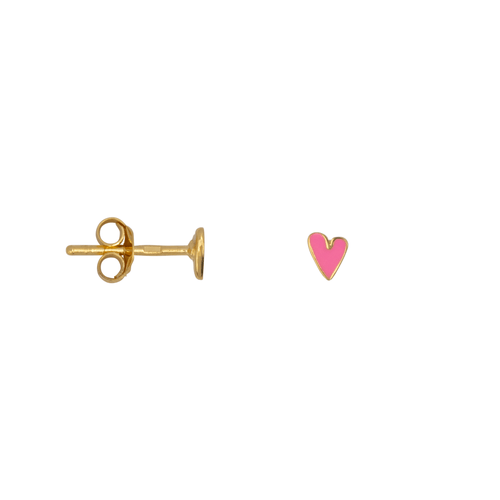 Mini Heart Stud Earring
