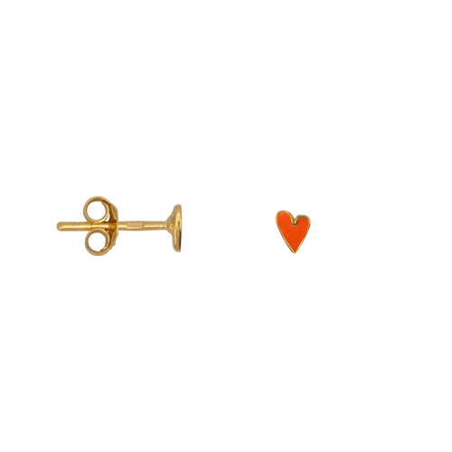 Mini Heart Stud Earring