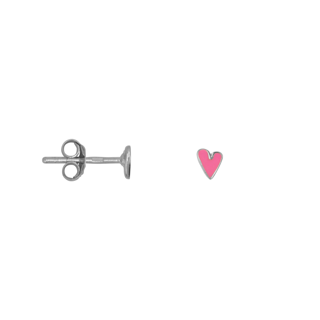 Mini Heart Stud Earring