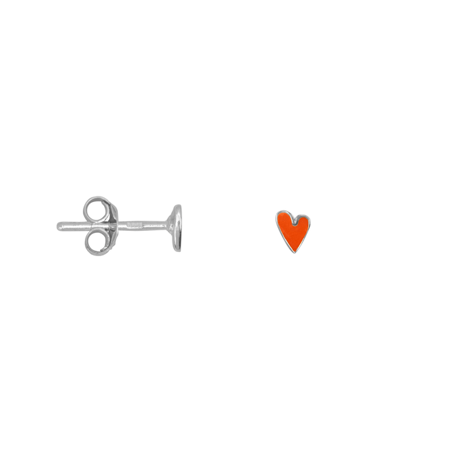 Mini Heart Stud Earring