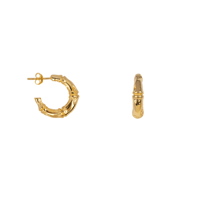 Bamboo Stud Earring