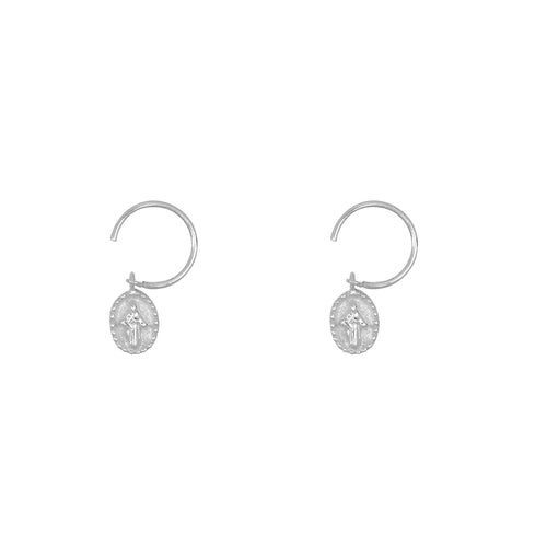 Maria Open Ring Earring