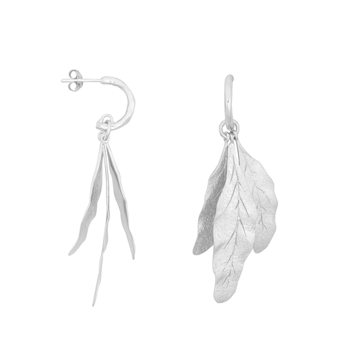 Three-Leaf Stud Earring