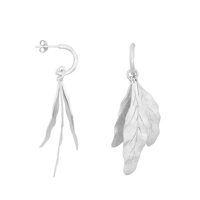Three-Leaf Stud Earring