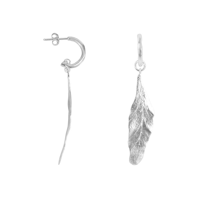 One Leaf Stud Earring