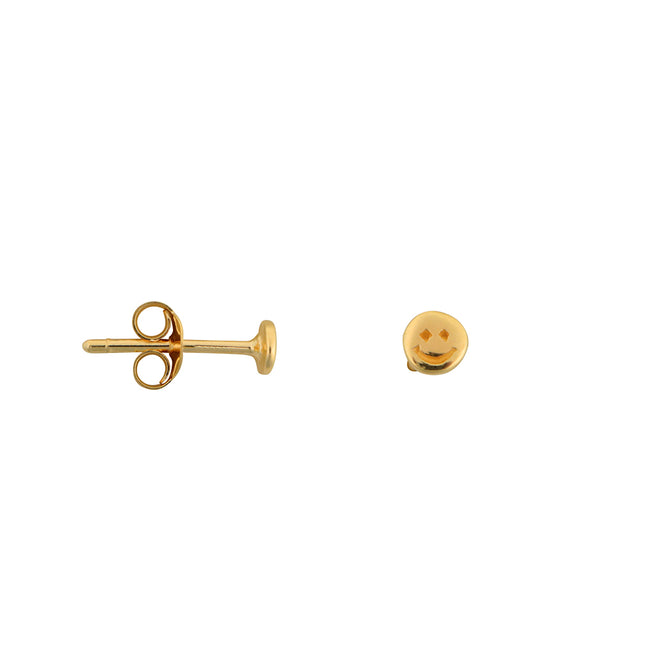 Mini Smiley Stud Earring