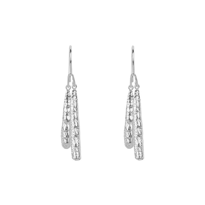 Double Seed Hook Earring