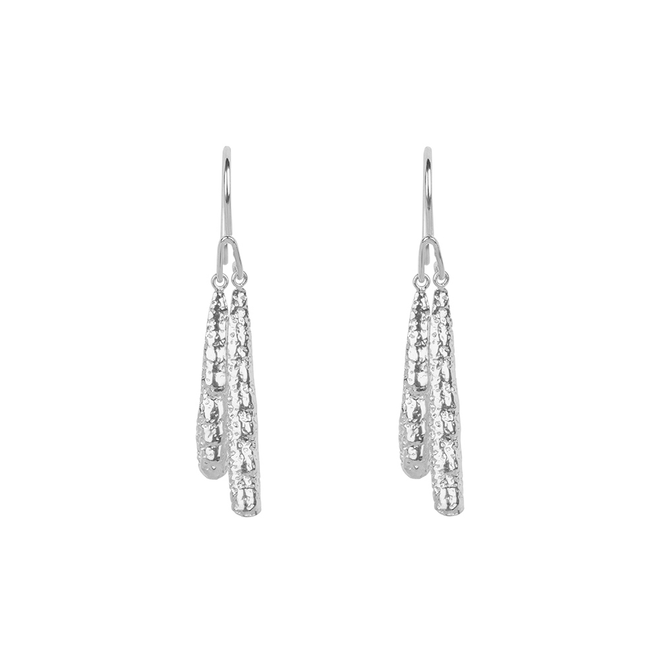 Double Seed Hook Earring