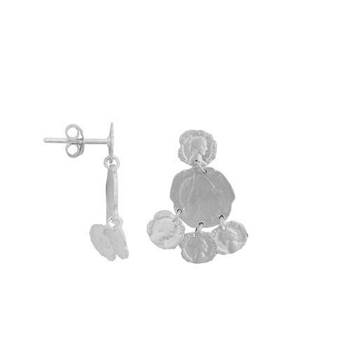 Ten Cent with Small Cents Stud Earring
