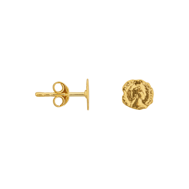 Ten Cent Mini Stud Earring