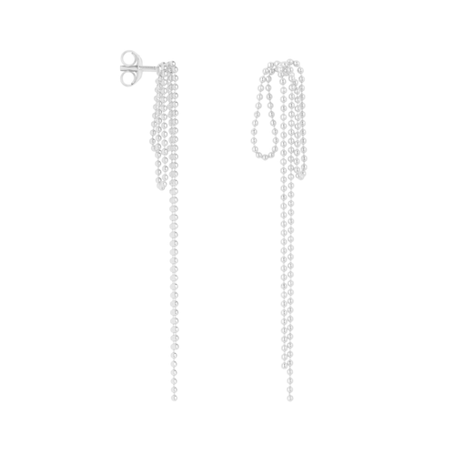 Mini Balls Bow Stud Earring