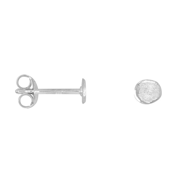 Hammered Vintage Stud Earring