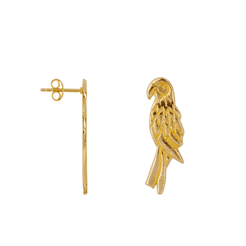 Parrot Stud Earring (one piece)