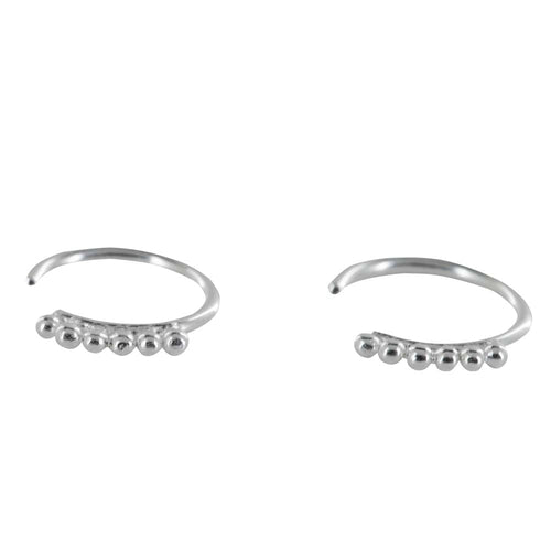 E816 Silver REBELLION EARRING Dotted Ring Earring 29,95 euro