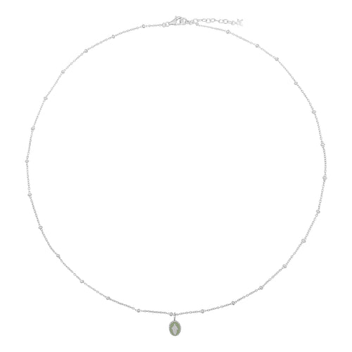 Maria Necklace Emaille Green