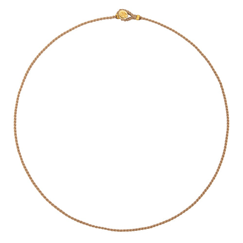 Turned Rope Necklace 