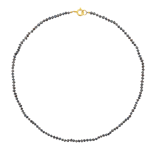 Black Pearl Necklace