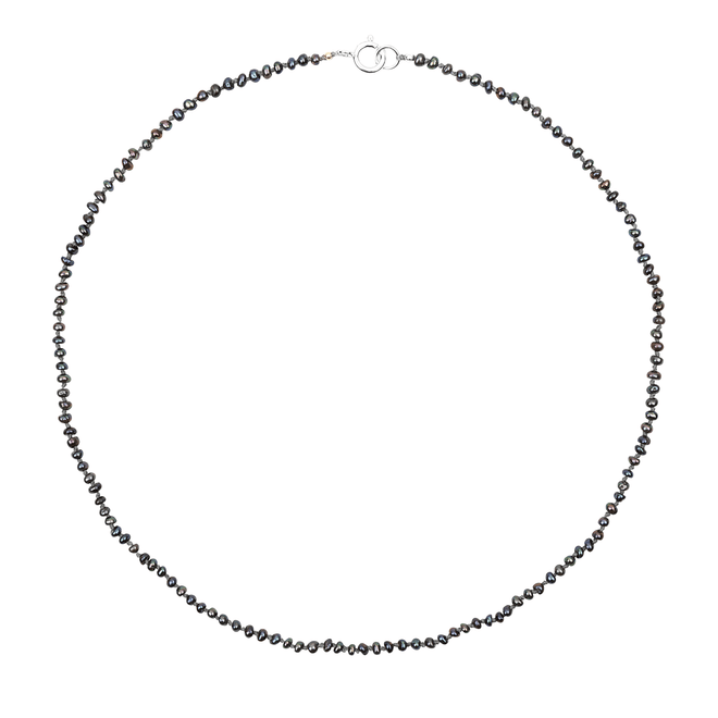 Black Pearl Necklace