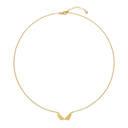 Hammered Wing Necklace
