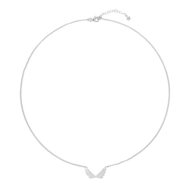 Hammered Wing Necklace