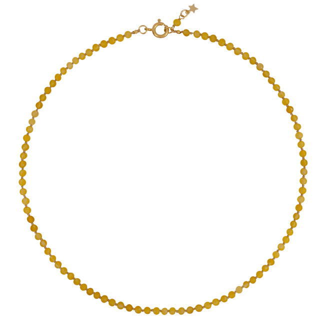 Yellow Stones Necklace