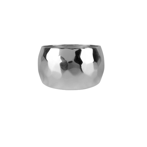 Hammered Round Ring