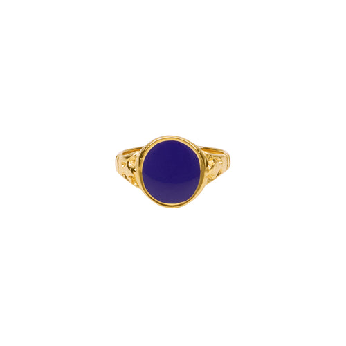 Signet Ring Kobalt