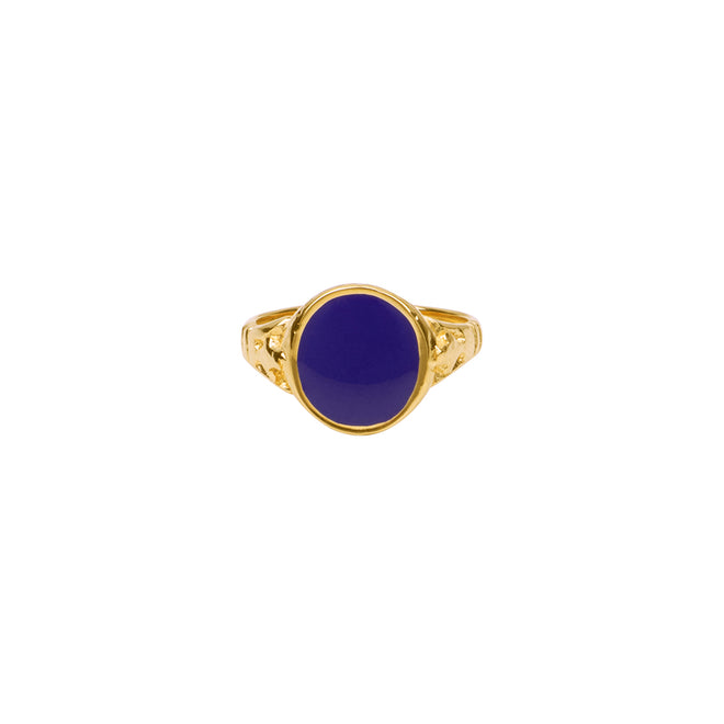 Signet Ring Kobalt